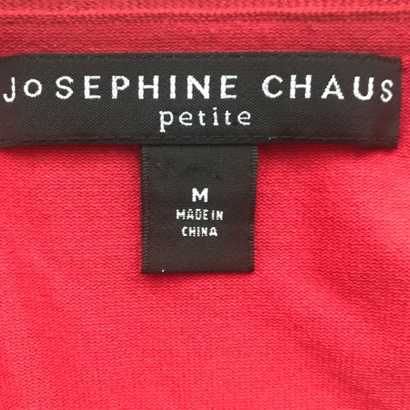 EUC Josephine Chaus Petite Top - Picture 4 of 5